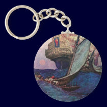 Ship Approach keychains