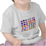 SHIP FLAGS MERCHANDISE T-SHIRTS