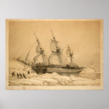 Ship in the Ice Poster