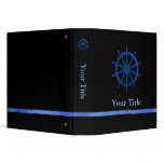 Ship’s Helm Vinyl Binders