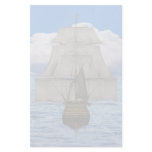 Ship sailing stationery