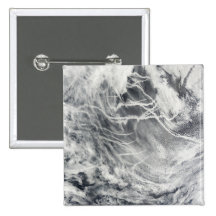 Ship tracks in the Pacific Ocean Pinback Buttons