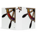 Ship Wheel Art binders