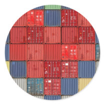 Shipping Container Heart Stickers