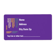 Shipping Label Template Please View Notes