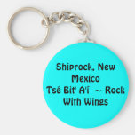 Shiprock, New Mexico Keychain