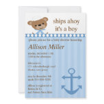 Ships Ahoy Baby Shower invitations
