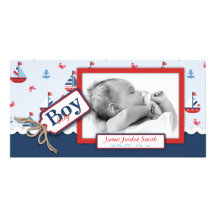 Ships Ahoy! Photo Card