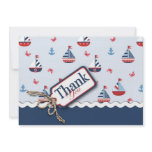 Ships Ahoy! TY Card 2 invitations