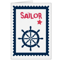 Ship's Anchor - Nautical Ship Anchors Greeting Cards