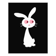 Shiro Bunny I Personalized Letterhead