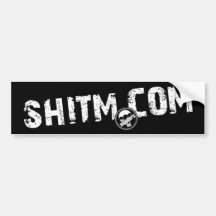 Shitm.com Bumper Sticker
