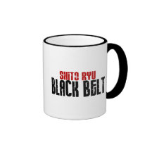 Shito Ryu Black Belt Karate Coffee Mugs