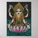 Shiva Diva **YOGA GIRL Poster posters