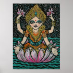 Shiva Diva **YOGA GIRL Poster