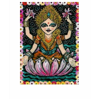 Shiva Diva "Yoga Girl" T Shirt by solamar7