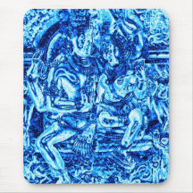 Shiva & Shakti Embrace Mousepads