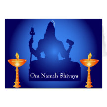 Shiva - The Indian God Greeting Cards