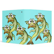 Shocked Fish Vinyl Binder