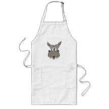 shocked hippo face aprons