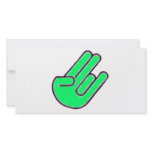Shocker Hand Symbol Photo Cards