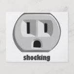 Shocking Electricity Wall Outlet Flyer