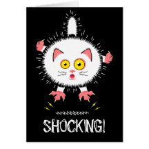 Shockingly Cute Cat Cards
