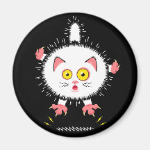 Shockingly Cute Cat Magnets
