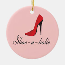 Shoe-a-holic Fashionista Ornament