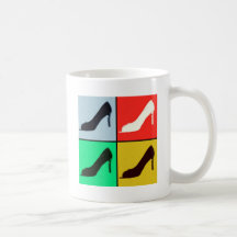 Shoe Love Fashion Pumps Mugs