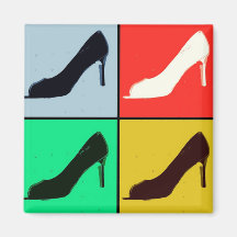 Shoe Lover Refrigerator Magnets