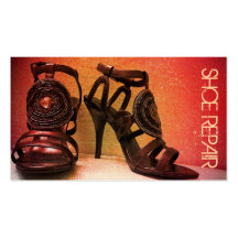 Shoe Repair, Shoes, Clothing Business Card