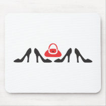 Shoes Line Up Mousepad