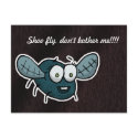 Shoo fly, don't bother me postcards