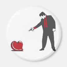 Shoot Down Love Fridge Magnets