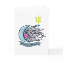 Shoot for the moon card