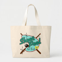Shoot Pool, Not People! Bags