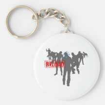 Shoot The Zombies - Shotgun Reload Game Gamer Keychains
