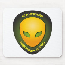 Shooters Are People Too Mouse Pads