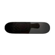 Shooting Range Target Skateboard Mini