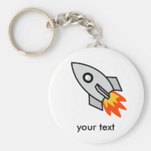 Shooting rocket Gifts Key Chains