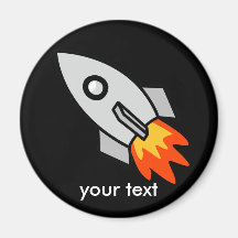 Shooting rocket Gifts Magnet