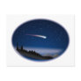 Shooting Star Over Night Landscape Post Cards