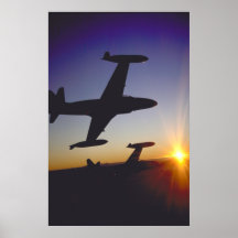 Shooting Stars T-33 Affiches