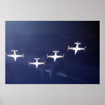 Shooting Stars T-33 Affiche