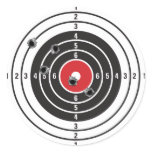 Shooting Target Sticker