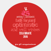 shop holiday round stickers