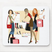 Shopaholic Mouse Pad