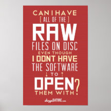 Shoppe Satire - Humour for Photographers Posters