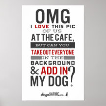 Shoppe Satire - Humour for Photographers Posters